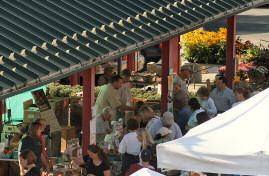 Bill and Vicky take the fruits of The Orchard to the North Market in Columbus Ohio