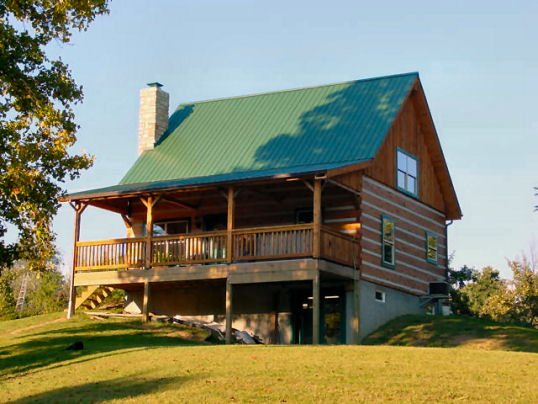 Cabin in the Orchard South of Zanesville, Ohio in Muskingum County